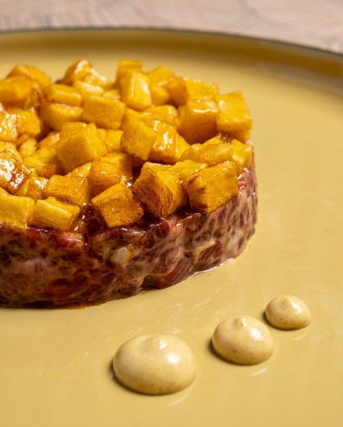 Steak tartar de Vaqueta Gastro Mercat Steak tartar de Vaqueta Gastro Mercat